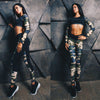 Tracksuits for women Camouflage Fitness Sport Suits